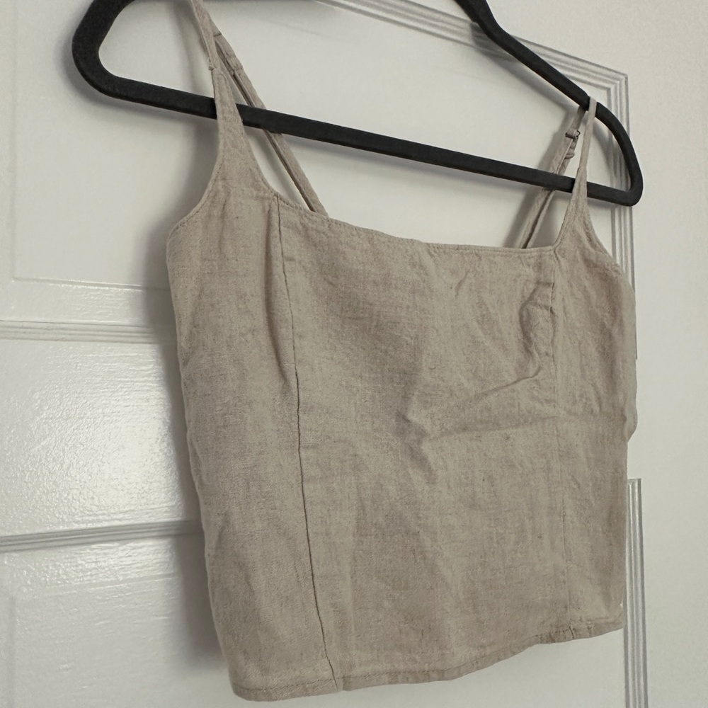 A&F linen top